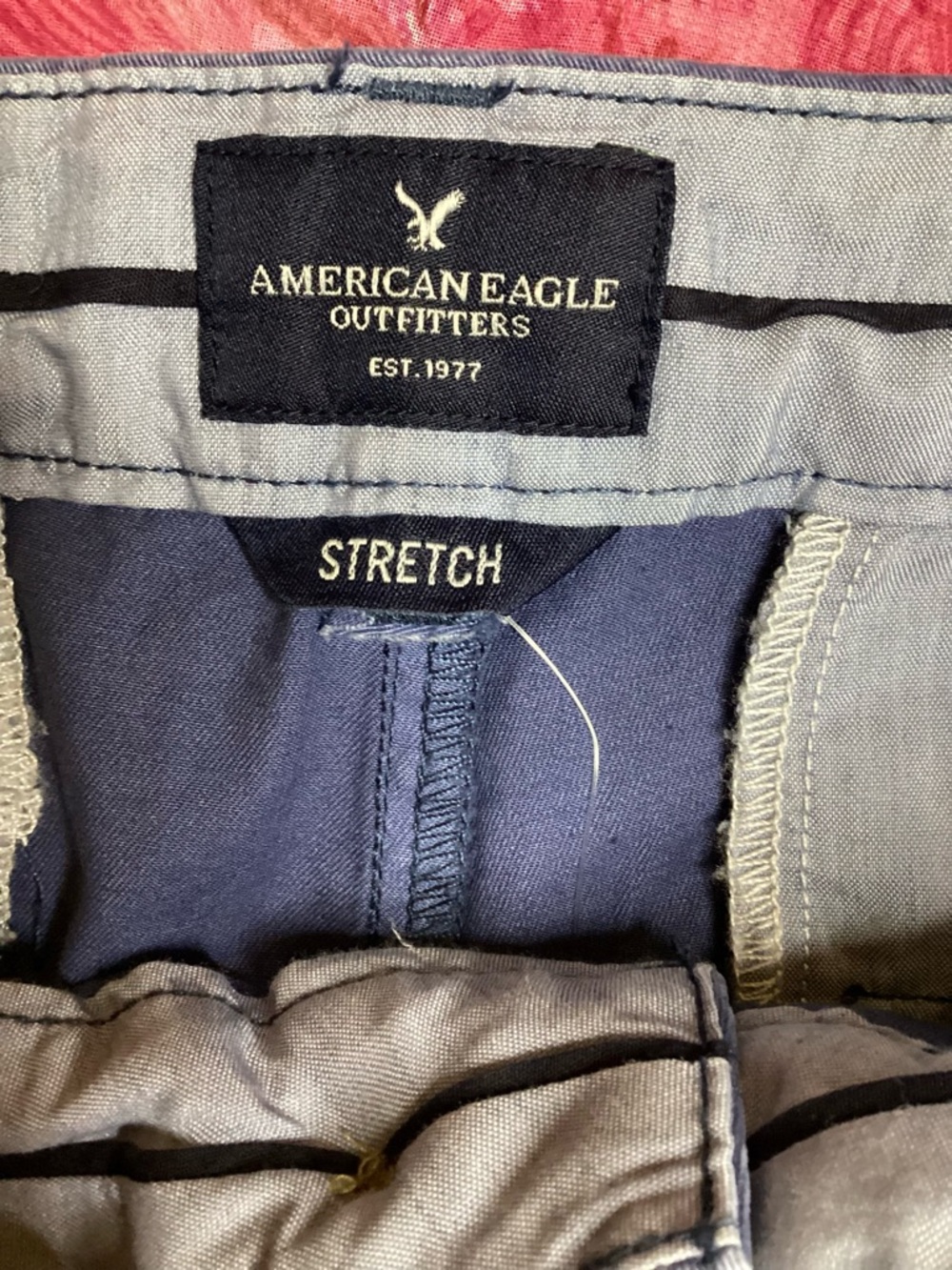 American Eagle Outfitters Navy Blue Chino Shorts 12 - Picture 11 of 14